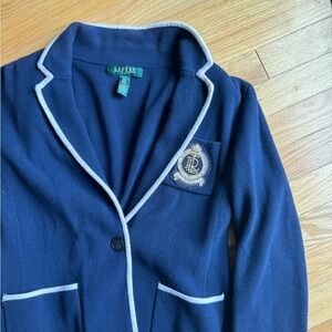 RALPH LAUREN SWEATER BLAZER